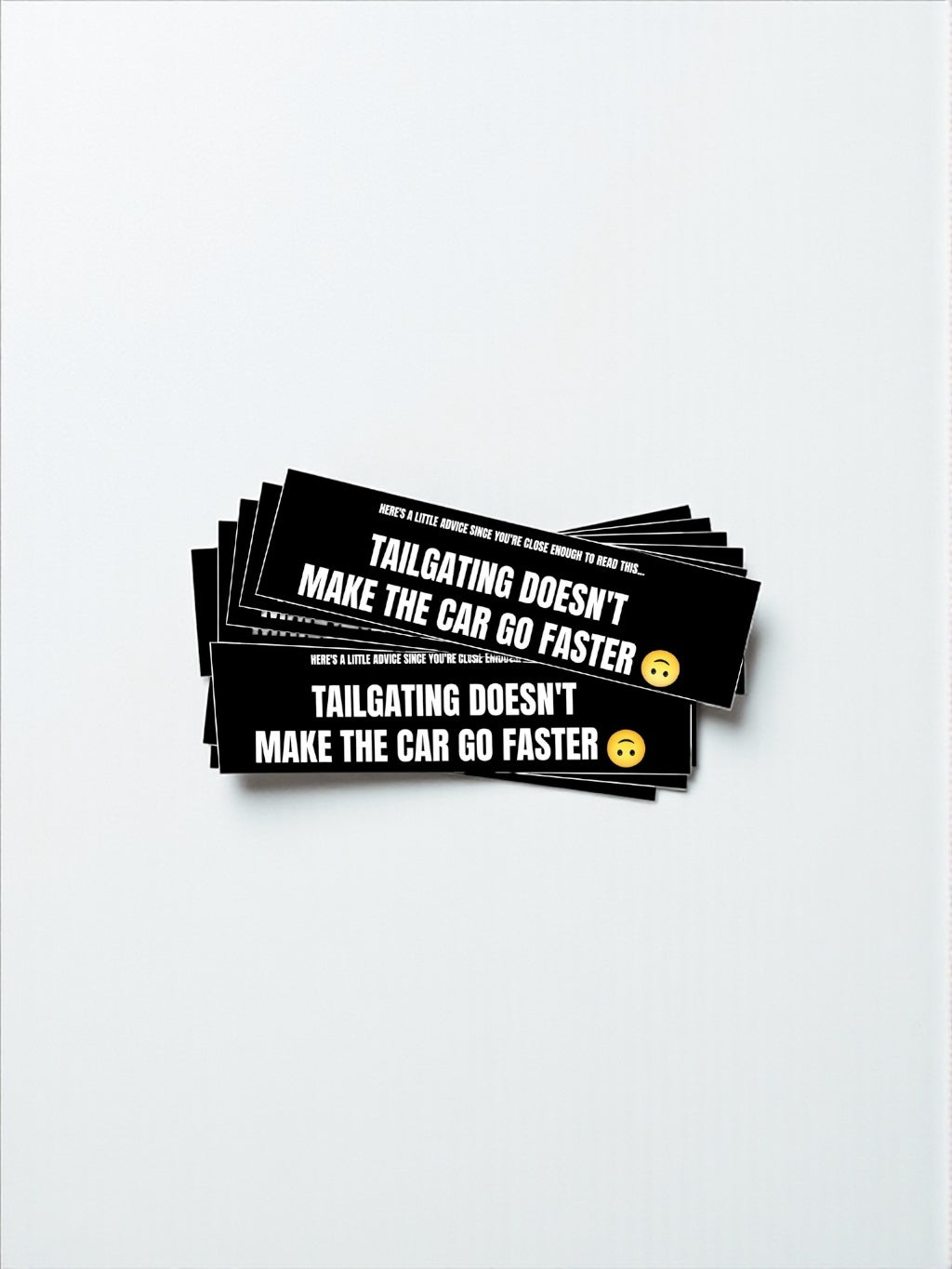 Tailgating Bumper Sticker