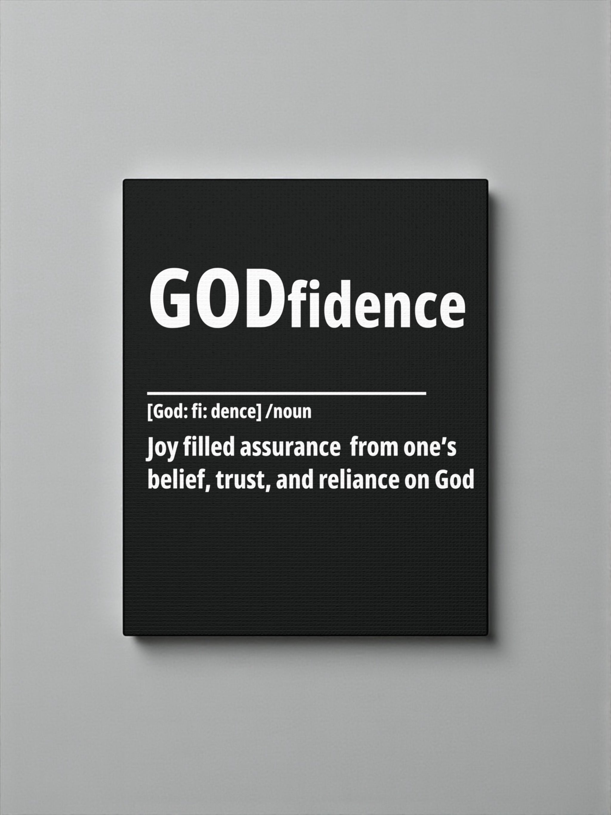 Godfidence Definition Canvas