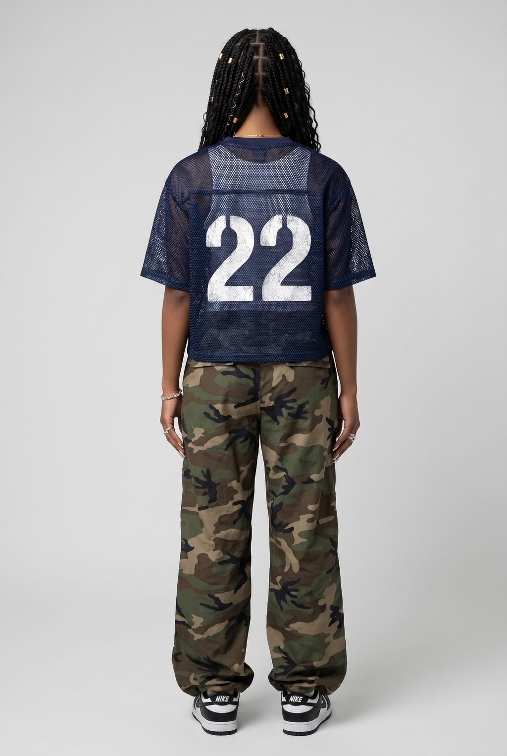 Boxy Net Mesh Tee