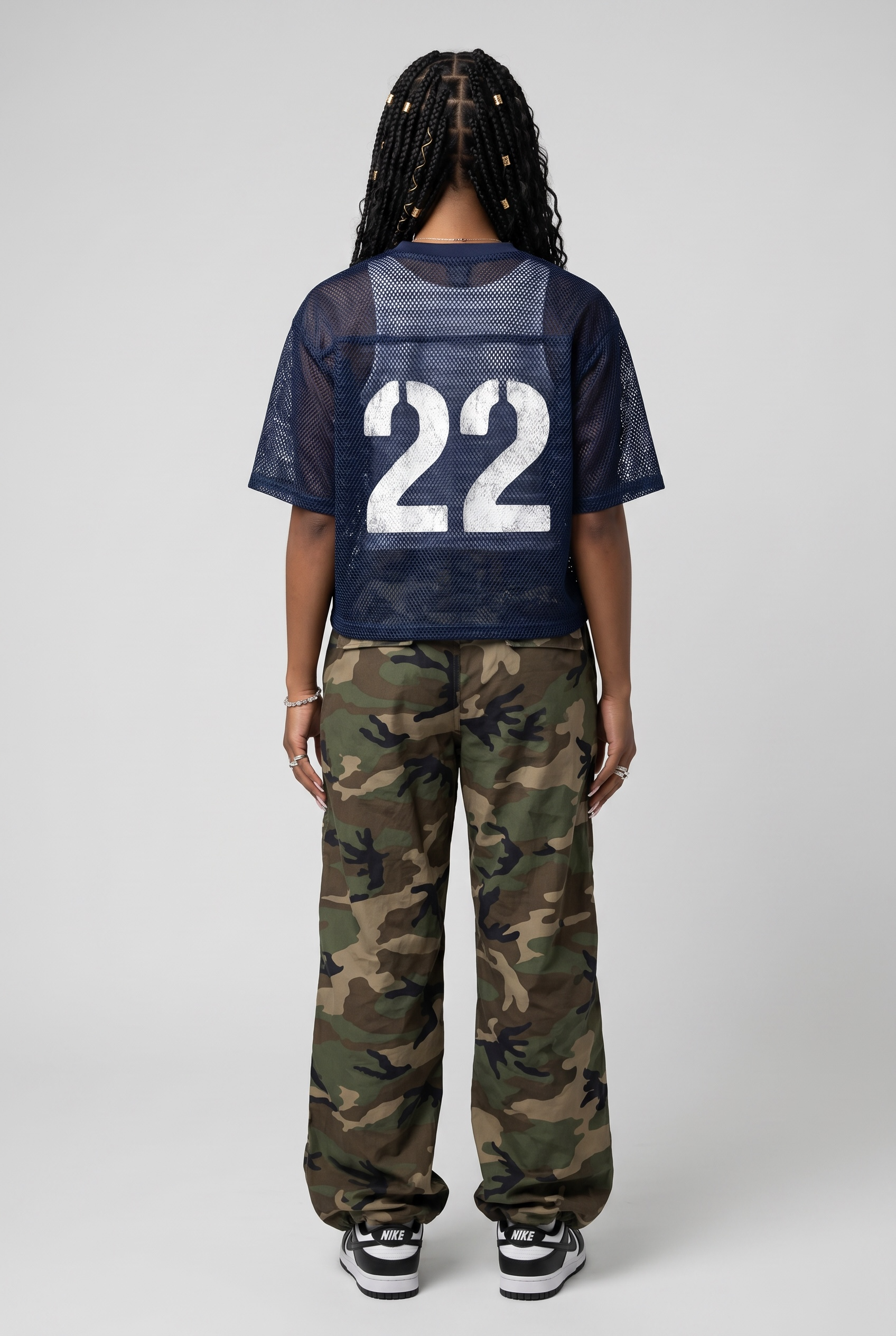 Boxy Net Mesh Tee