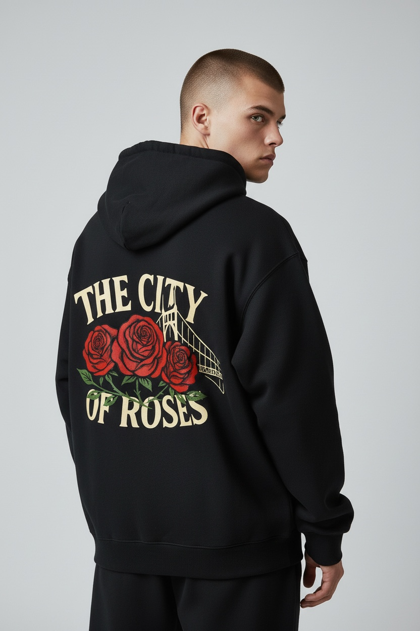 City Of Roses Zip-Up Hoodie