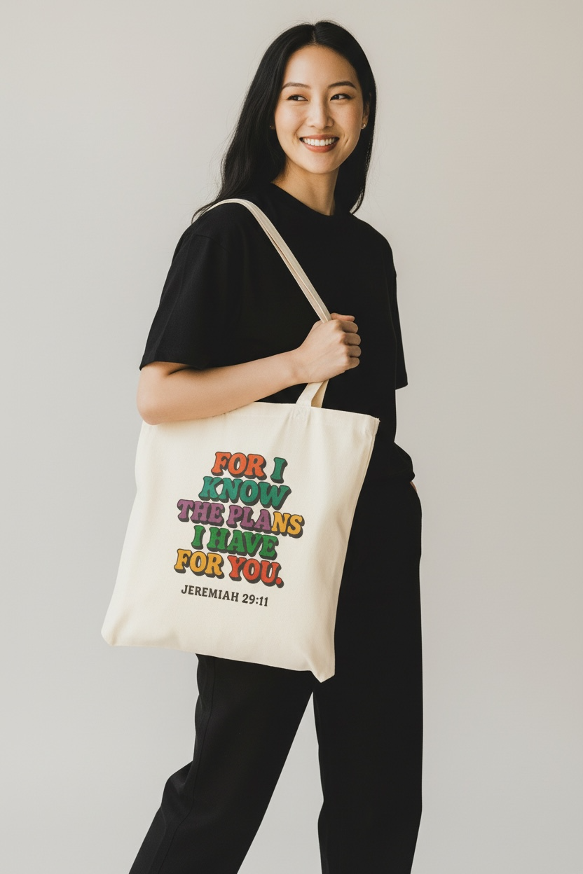 Jeremiah 29:11  Tote bag