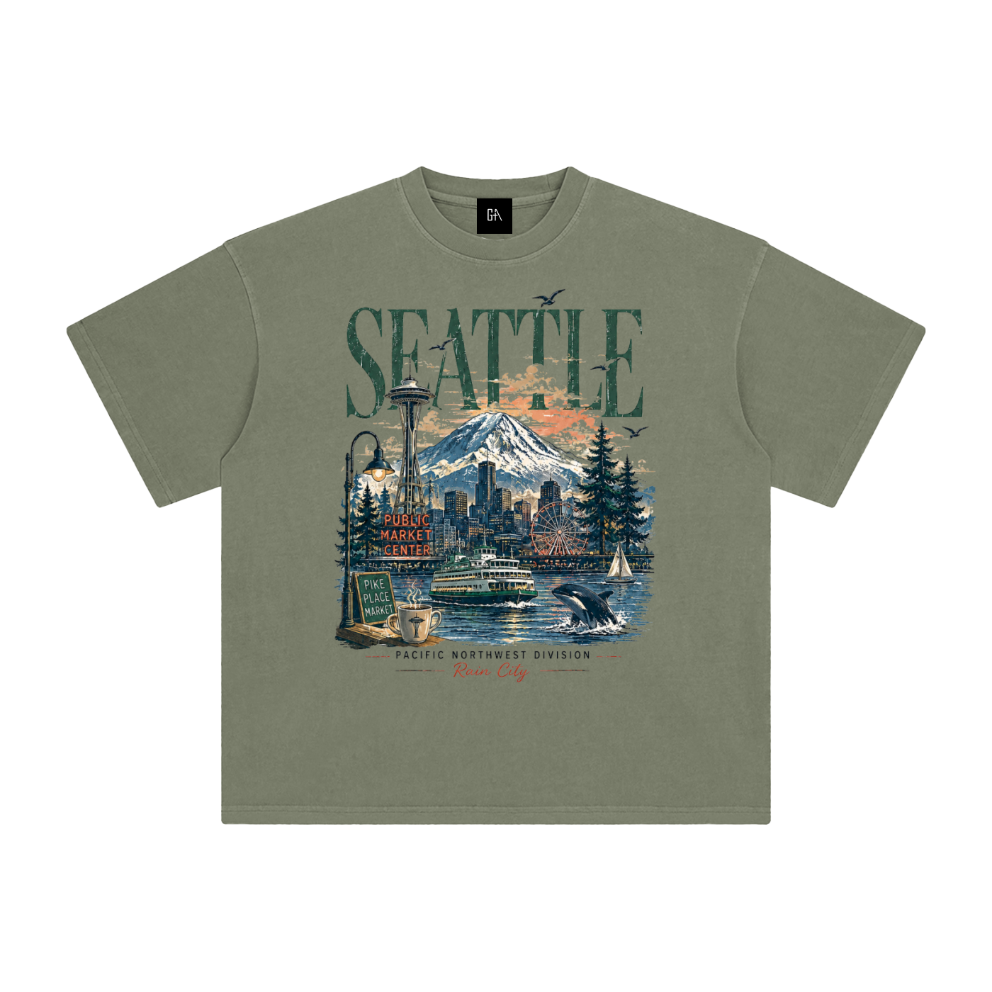 Seattle City Tee