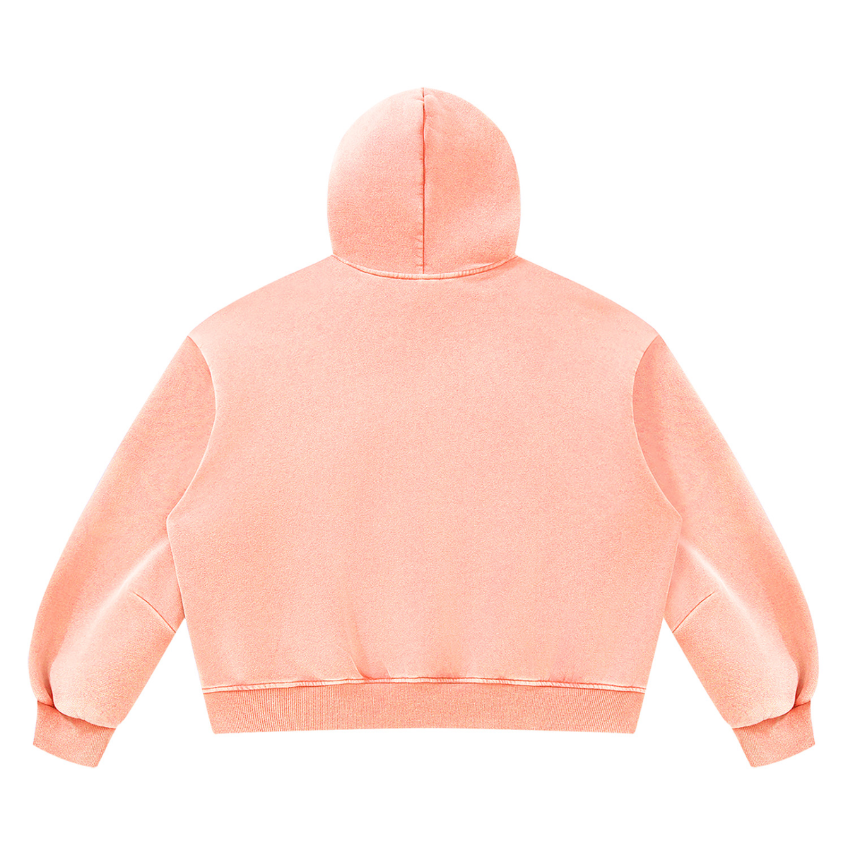 Women Vintage Wash Boxy Fleece Hoodie