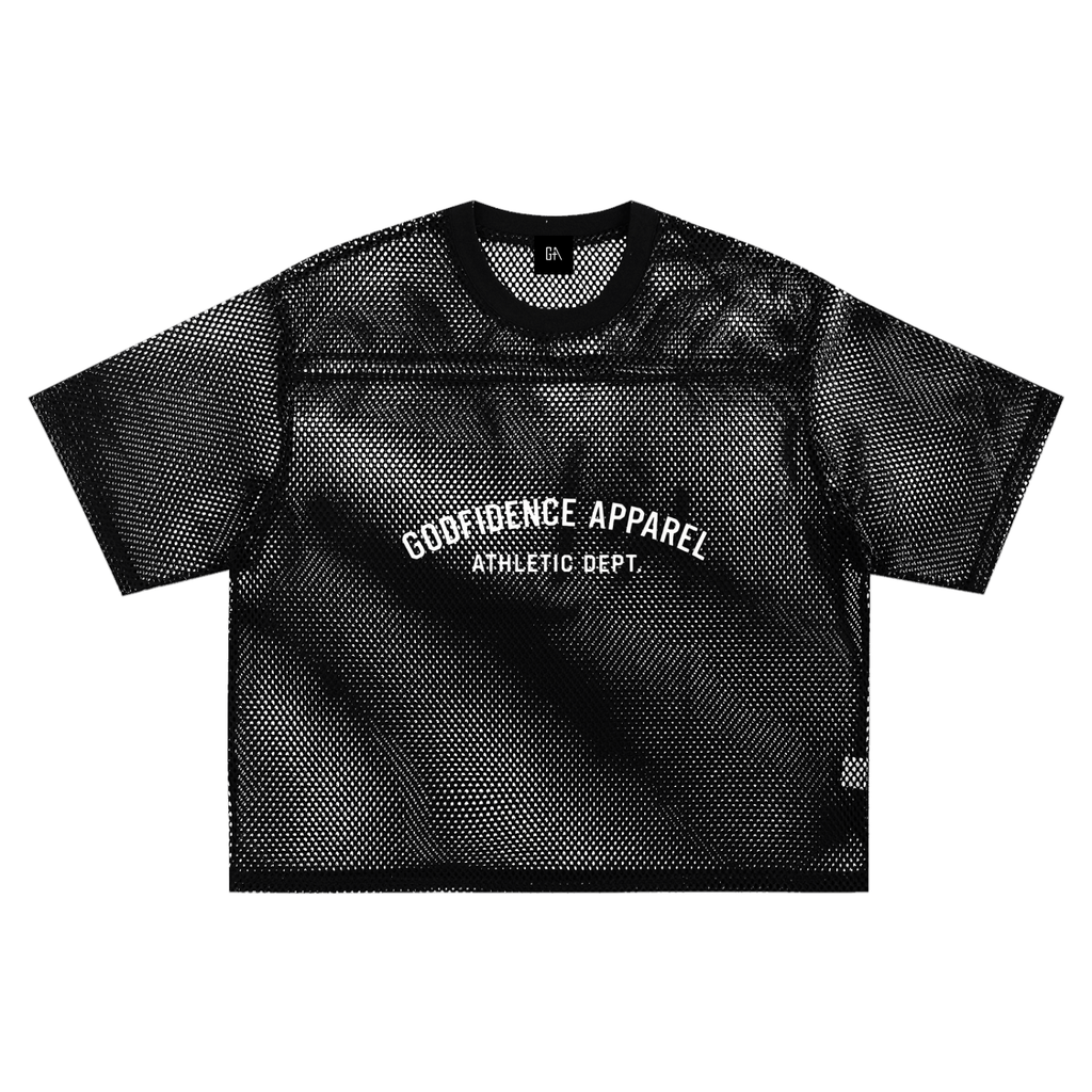 Boxy Net Mesh Tee