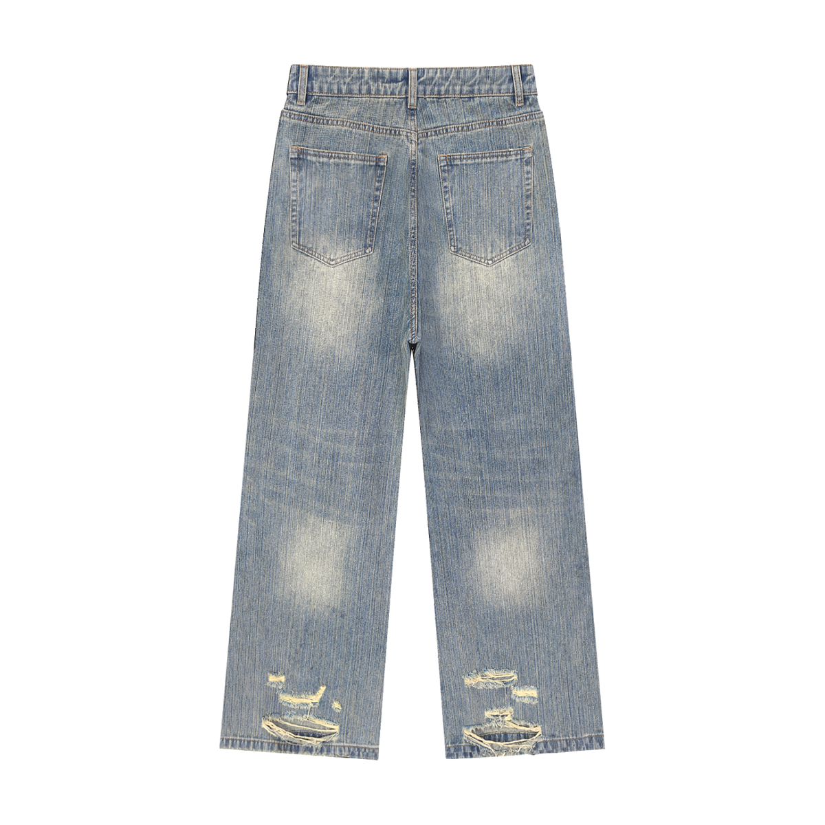 Men's Distressed Denim Jeans