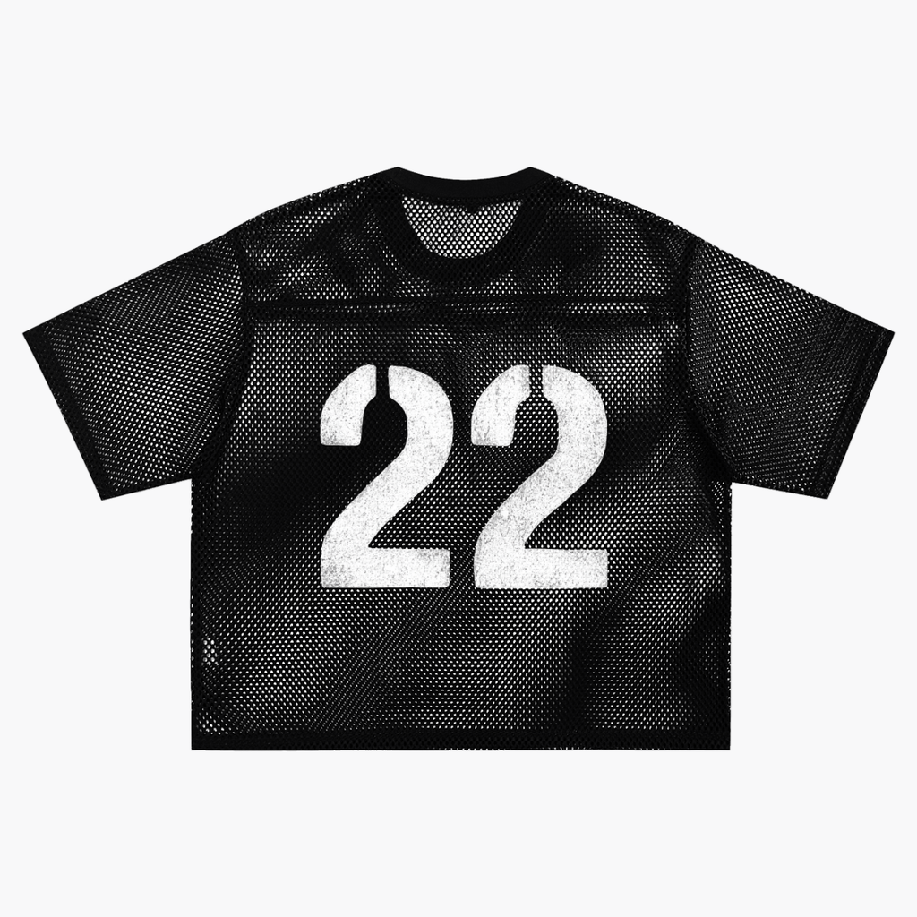 Boxy Net Mesh Tee