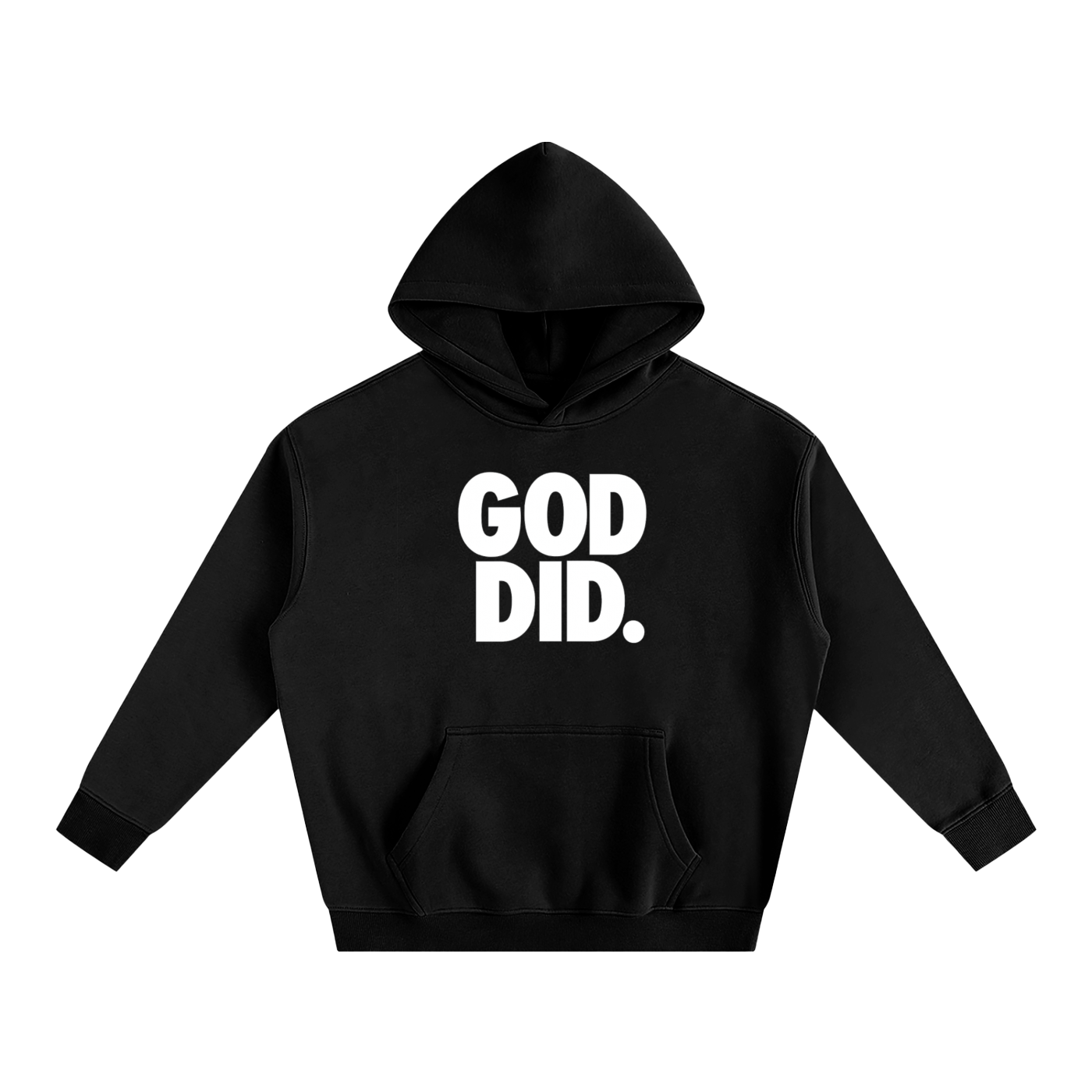 God Did Fleeced Hoodie