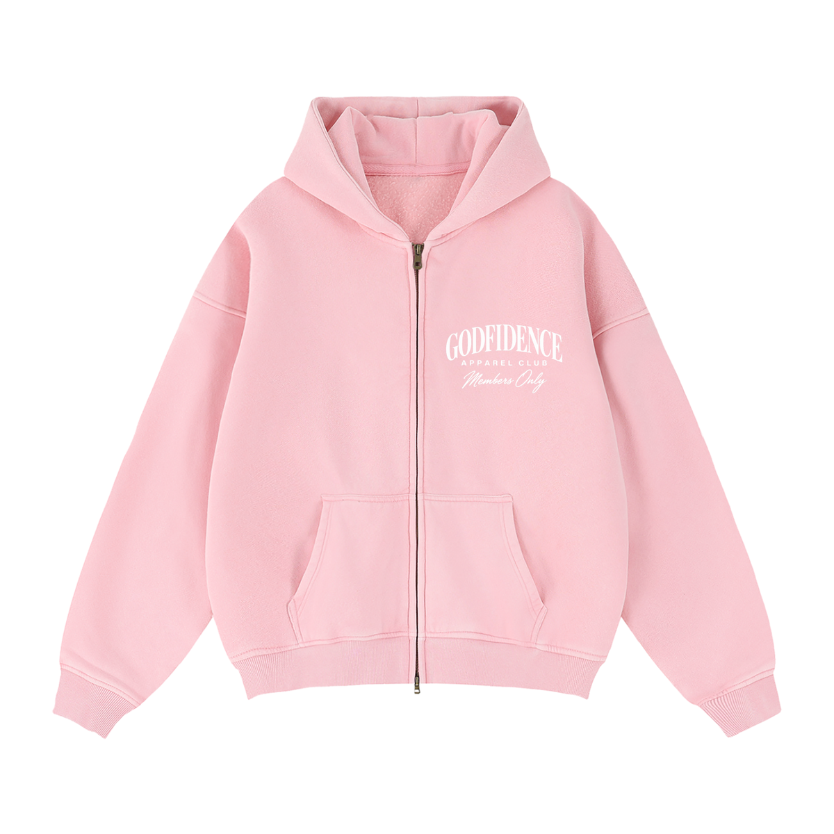 Members Only Zip-Through Hoodie