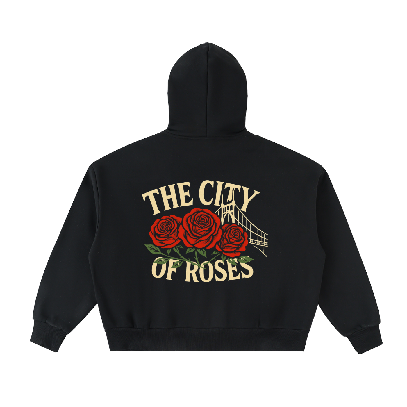 City Of Roses Zip-Up Hoodie